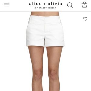 Alive + Olivia White Cady Short 0